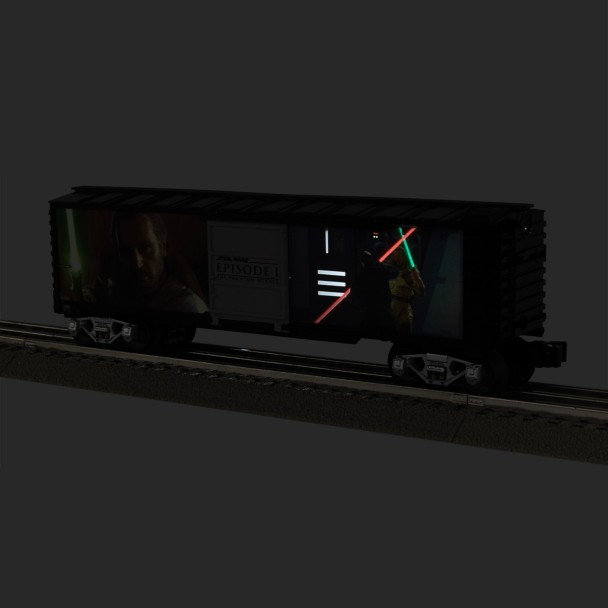 Star Wars LIGHTSABER Series Illuminated Boxcar Darth Maul v. Qui-Gon Jin (Episode 1) by Lionel