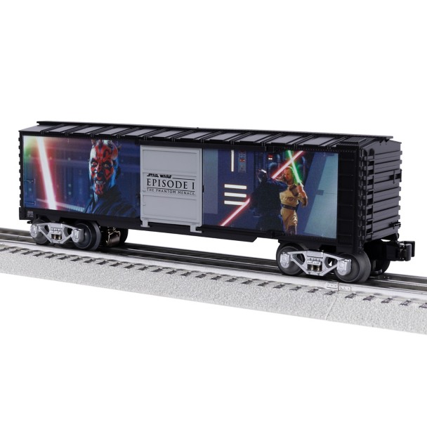 Star Wars LIGHTSABER Series Illuminated Boxcar Darth Maul v. Qui-Gon Jin (Episode 1) by Lionel