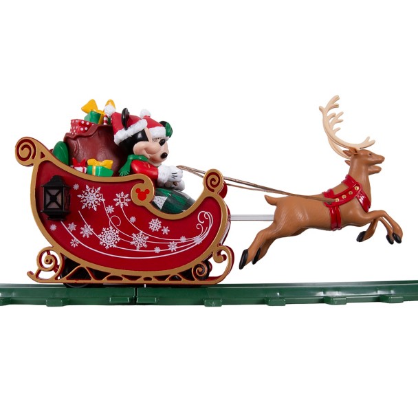 Mickey and Minnie Mouse Christmas Tree Train by Lionel