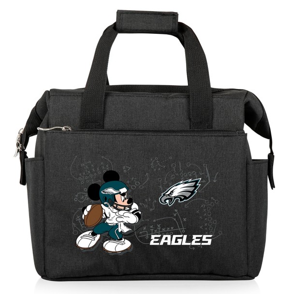 Mickey Mouse x NFL Phildelphia Eagles On the Go Lunch Bag Cooler by Picnic Time Mickey Mouse x NFL Phildelphia Eagles On the Go Lunch Bag Cooler by Picnic Time