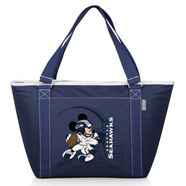Mickey Mouse x NFL Seattle Seahawks Topanga Cooler Tote Bag by Picnic Time Mickey Mouse x NFL Seattle Seahawks Topanga Cooler Tote Bag by Picnic Time