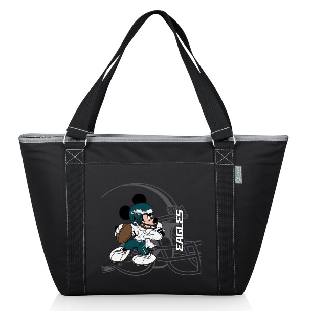Mickey Mouse x NFL Philadelphia Eagles Topanga Cooler Tote Bag by Picnic Time Mickey Mouse x NFL Philadelphia Eagles Topanga Cooler Tote Bag by Picnic Time