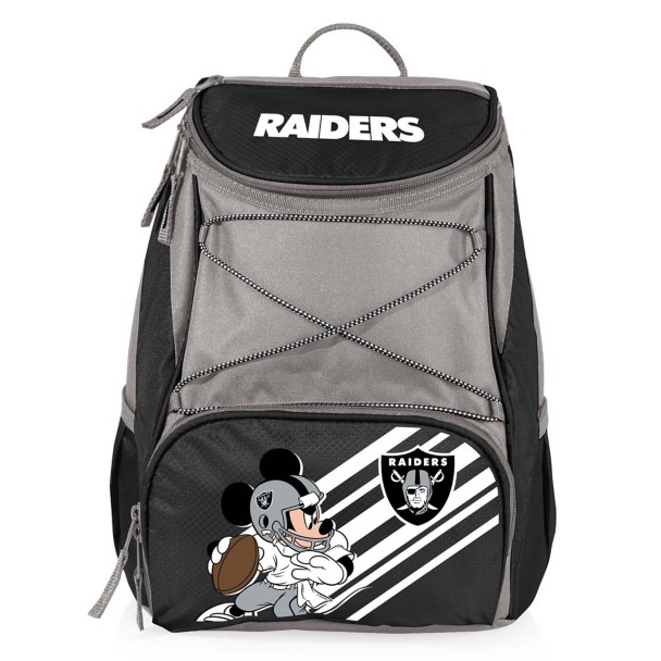 Mickey Mouse x NFL Las Vegas Raiders PTX Backpack Cooler by Picnic Time Mickey Mouse x NFL Las Vegas Raiders PTX Backpack Cooler by Picnic Time