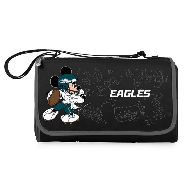 Mickey Mouse x NFL Philadelphia Eagles Outdoor Picnic Blanket Tote by Picnic Time