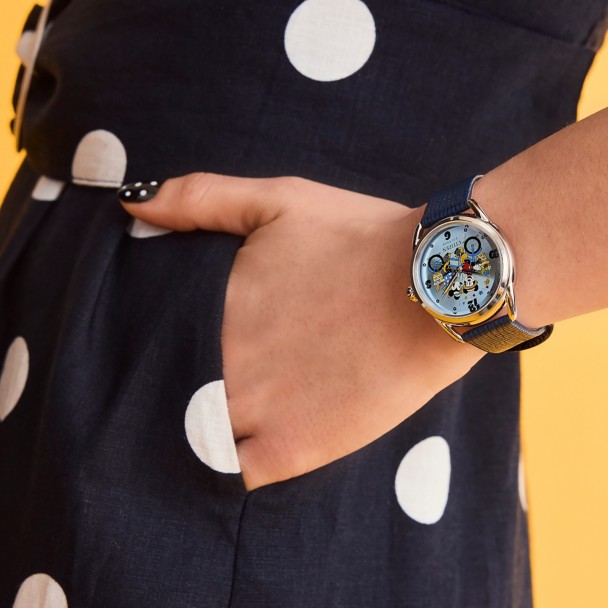 Mickey and Minnie Mouse Watch and Pin Set for Women by Citizen - Limited Edition